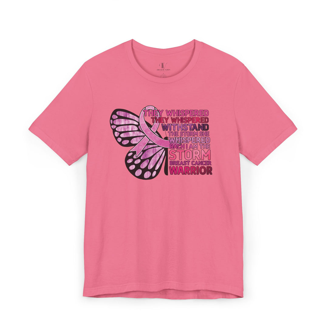 Breast Cancer Warrior T-Shirt - Empowering Message