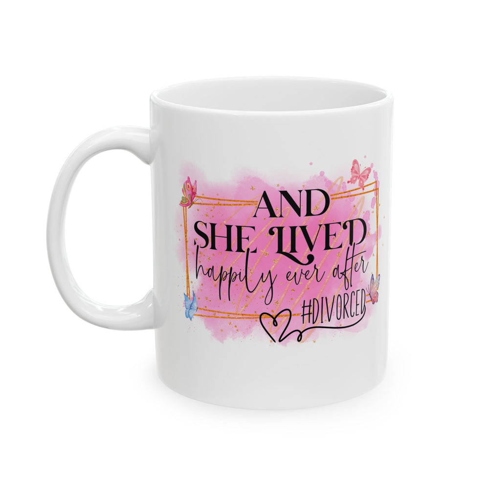 Empowering Watercolor Butterfly Mug Mug Printify