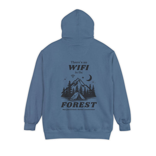 Forest Connection Hoodie Hoodie Printify Blue Jean S