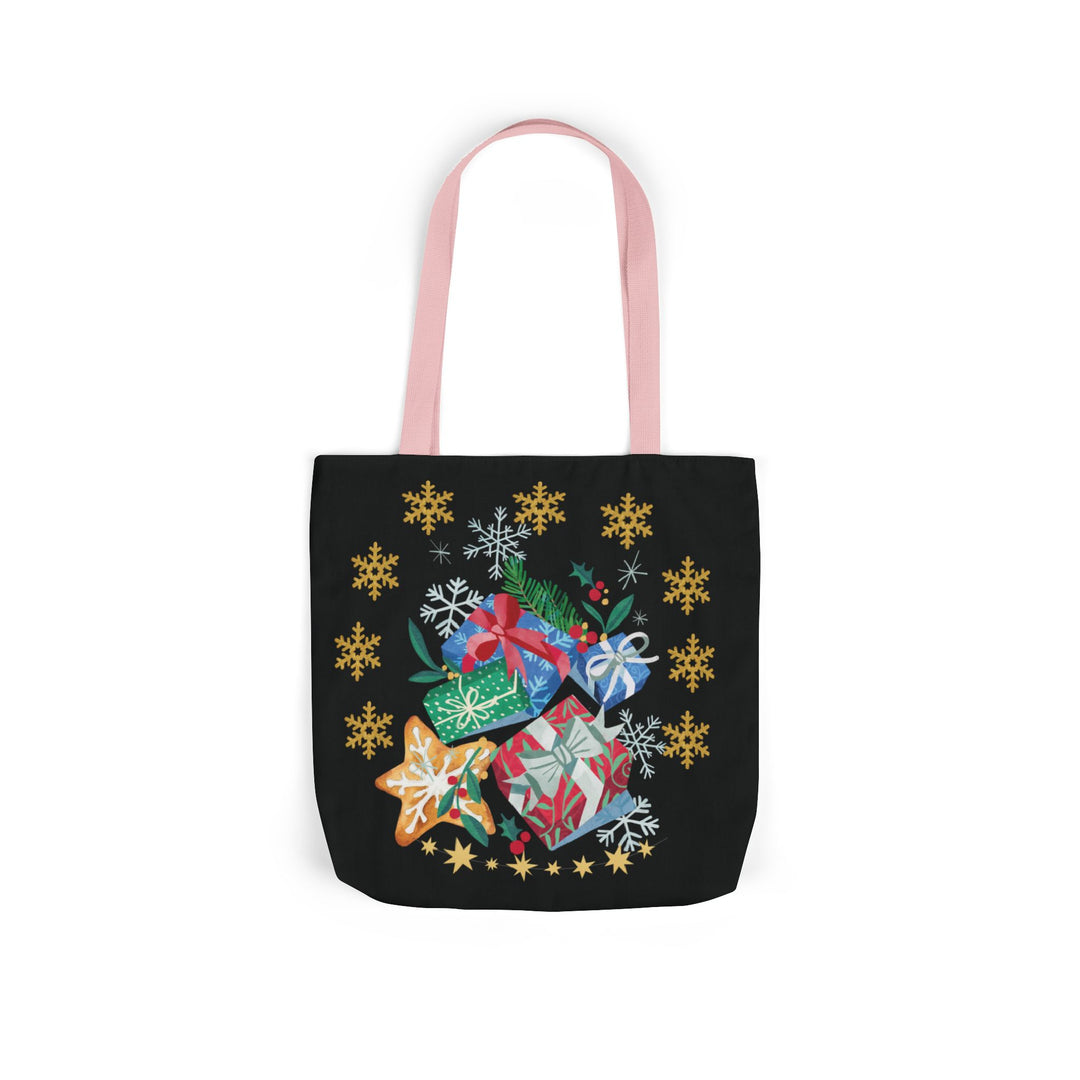 Christmas Gift Canvas Tote Bag Accessories Printify 16" × 16'' Light Pink