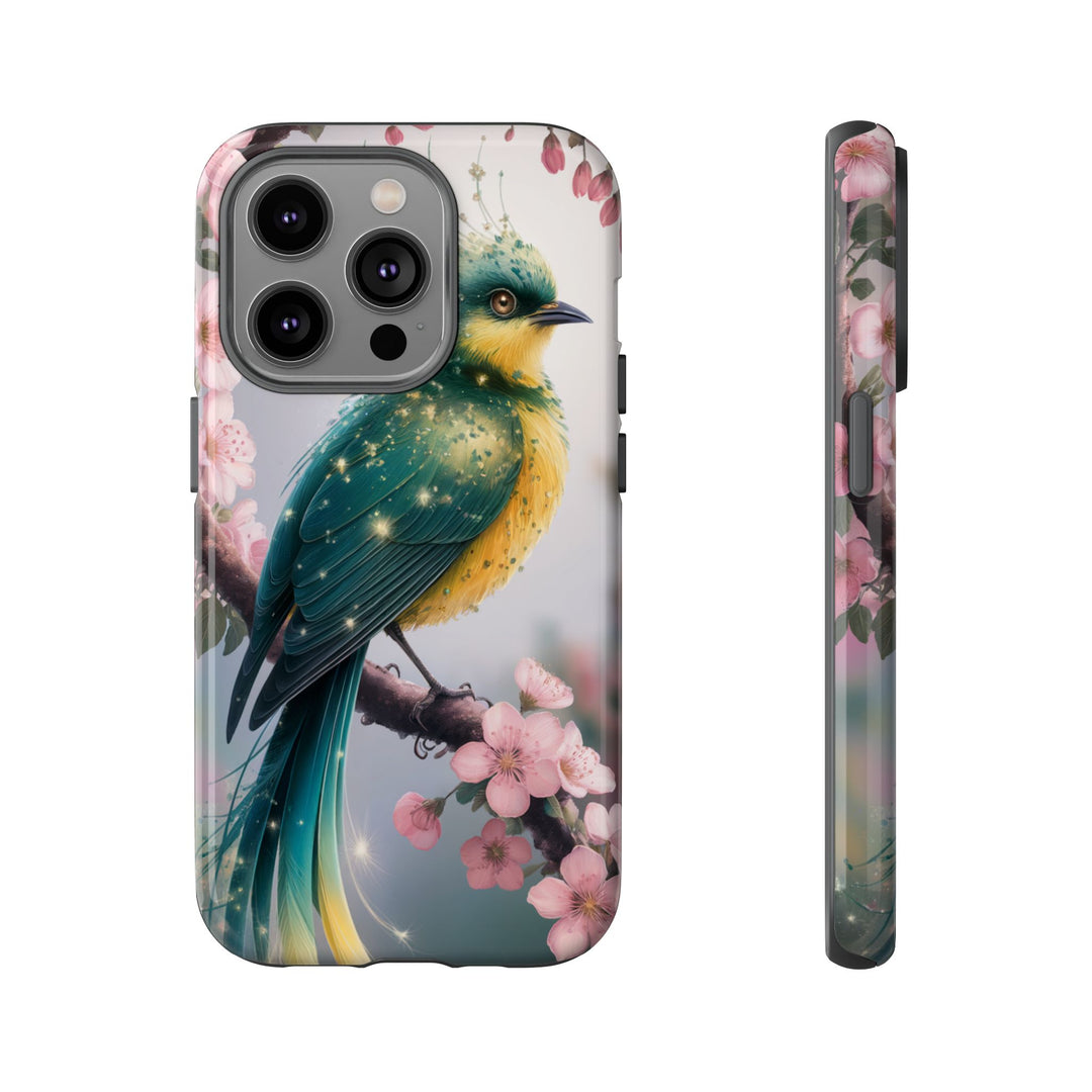 Bird Fantasy Tough Case Phone Case Printify iPhone 14 Pro Glossy