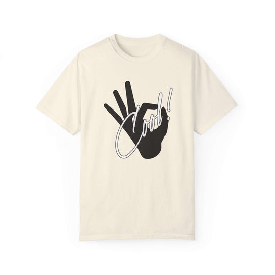 Cool Hand Gesture T-Shirt T-Shirt Printify Ivory S