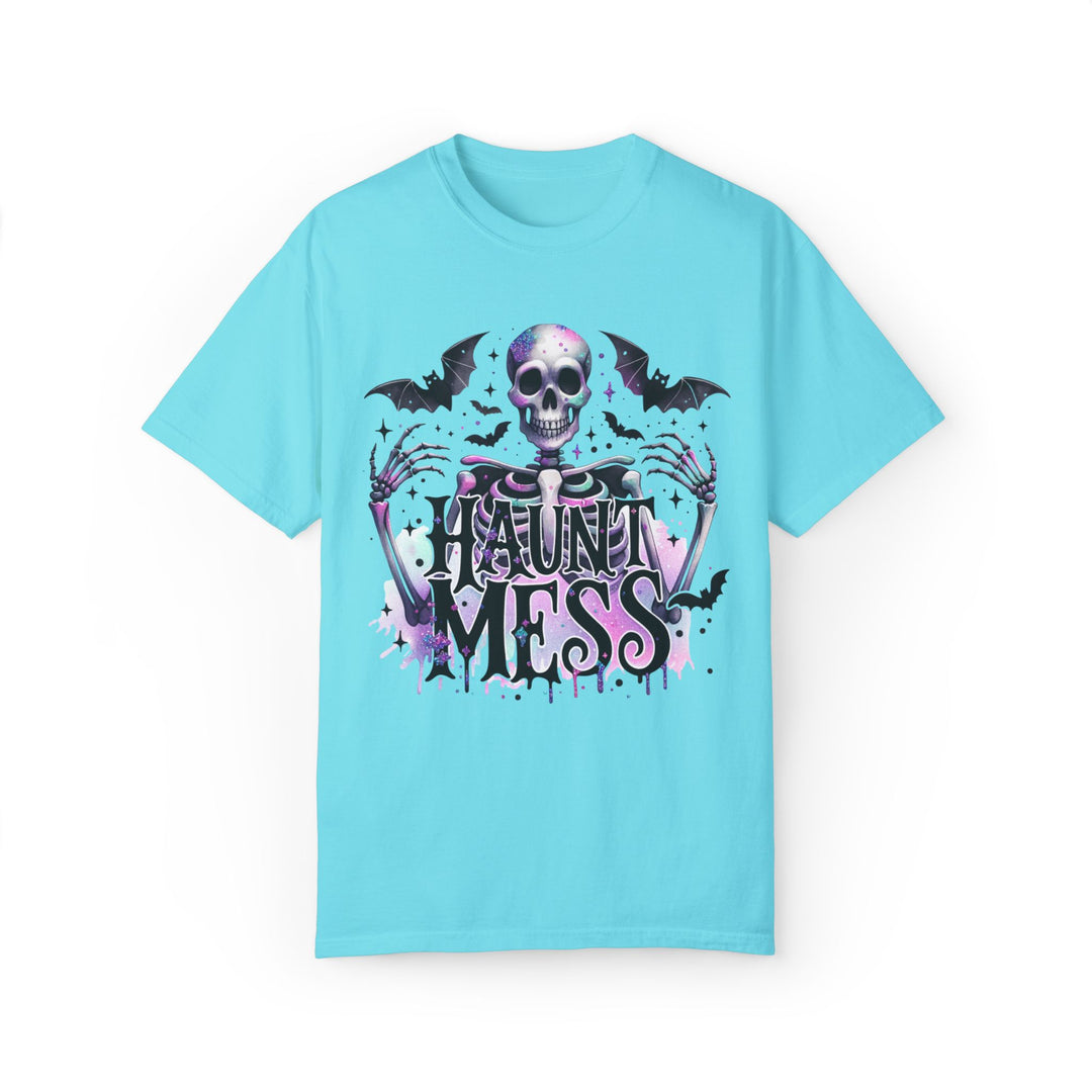 Haunt Mess: Snarky Skeleton Halloween T-Shirt