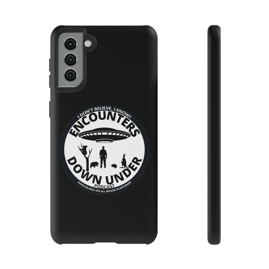 Encounters Down Under Podcast Tough Cases - Protect Your Tech with Podcast Swag Phone Case Samsung Galaxy S21 Plus Matte 