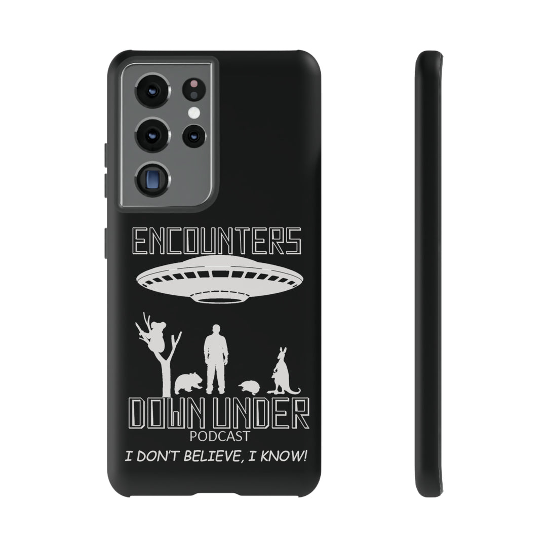 Encounters Down Under Podcast Tough Cases - Protect Your Tech Phone Case Samsung Galaxy S21 Ultra Matte 