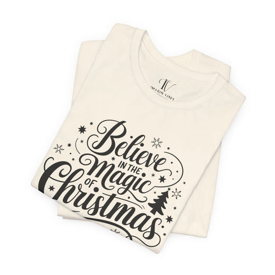 Christmas Magic Calligraphy Tee