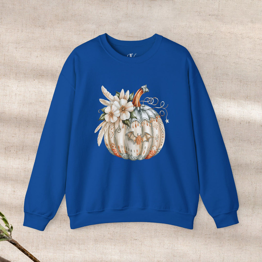 Boho Pumpkin Halloween Sweatshirt