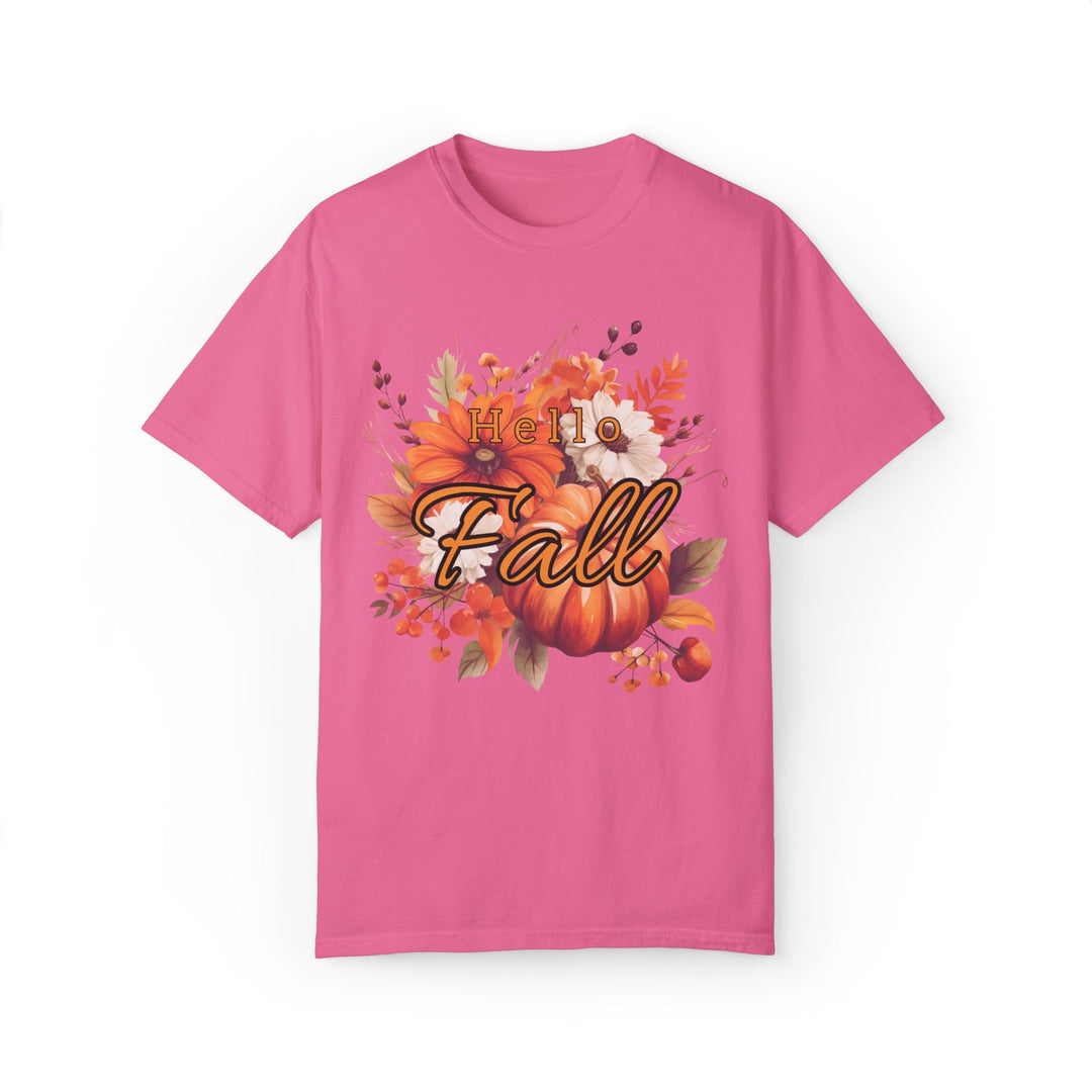 Hello Fall: Watercolor Pumpkin T-Shirt