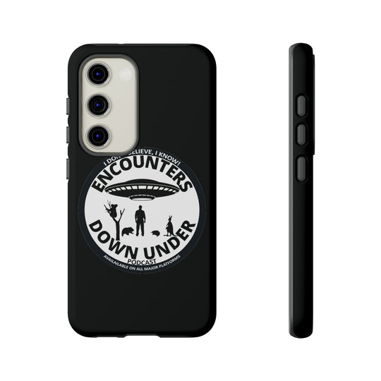 Encounters Down Under Podcast Tough Cases - Protect Your Tech with Podcast Swag Phone Case Samsung Galaxy S23 Matte 