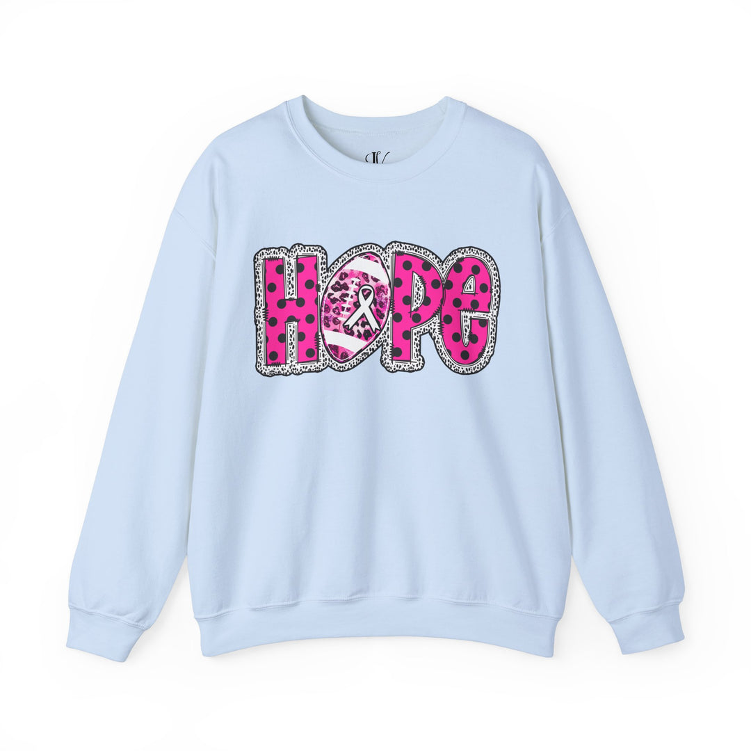 Hope Breast Cancer Football Sweatshirt