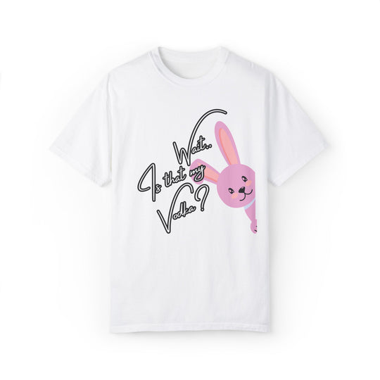 Funny Bunny T-shirt T-Shirt Printify White S