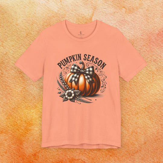 Pumpkin Season: Coquette Fall T-Shirt