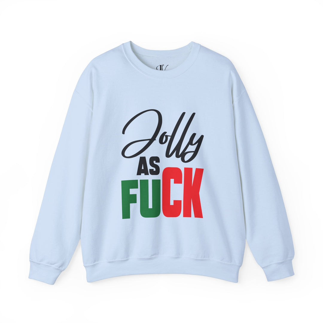 Crewneck Sweatshirt Holiday Jolly AF Christmas