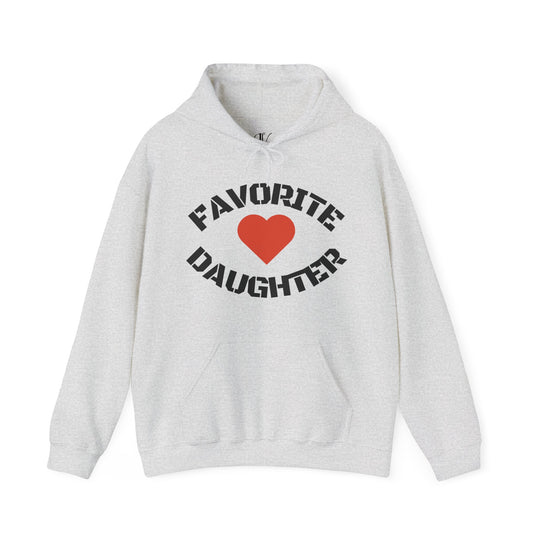 Favorite Daughter Hoodie Hoodie Printify Ash S