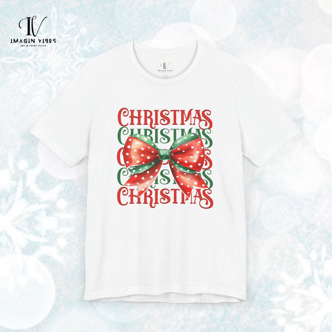 Christmas Bow Tee