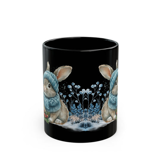 Winter Bunny Cozy Mug (11-15oz) Mug Printify