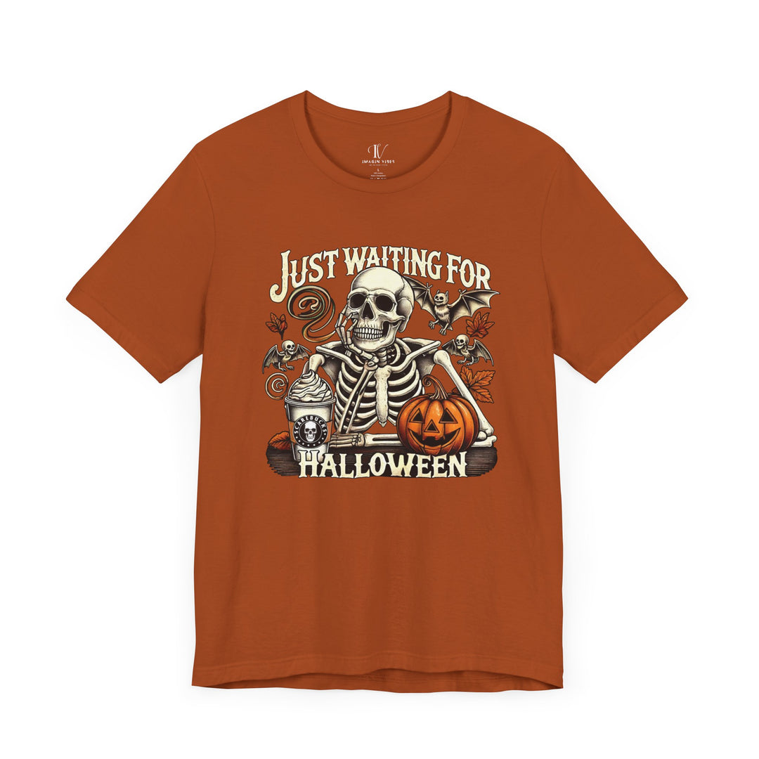 Skele-sip Tee - Just Waiting for Halloween