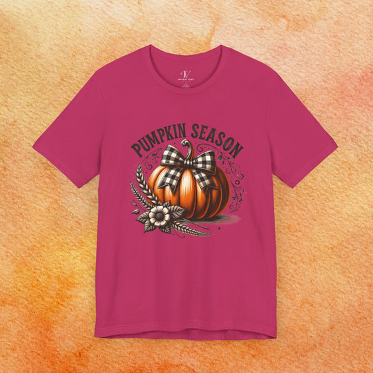 Pumpkin Season: Coquette Fall T-Shirt