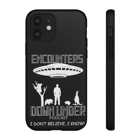 Encounters Down Under Podcast Tough Cases - Protect Your Tech Phone Case iPhone 12 Matte 