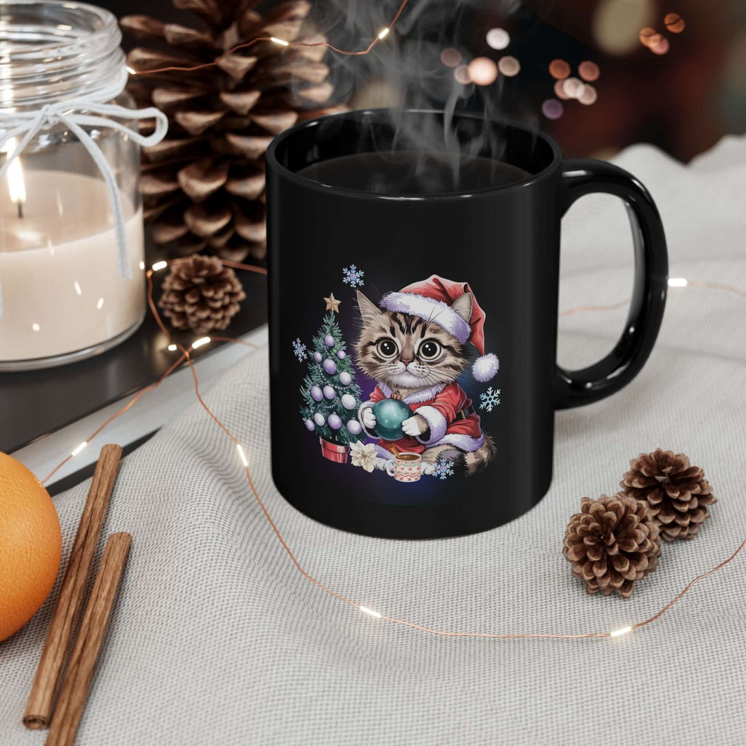 Mug - Christmas Tabby Cat