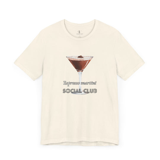 Espresso Martini Tee T-Shirt Printify Natural XS