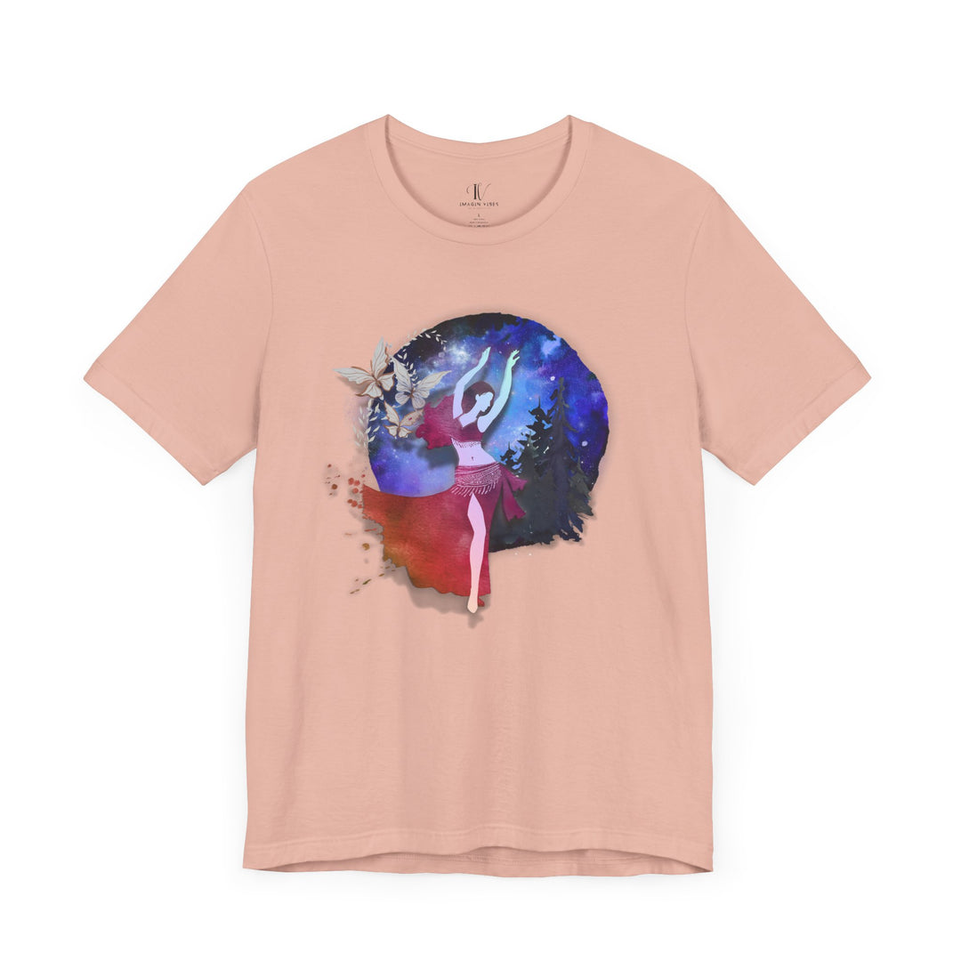 Belly Dancer Tee T-Shirt Printify Peach XS