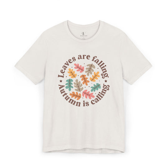 Leaves Are Falling: Autumn Boho T-Shirt