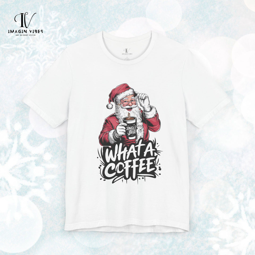 Christmas Santa Claus Coffee Unisex Tee