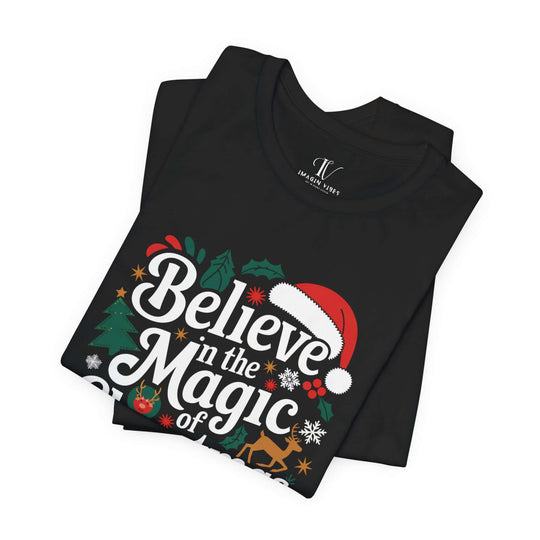 Vintage Christmas Magic Tee T-Shirt Printify