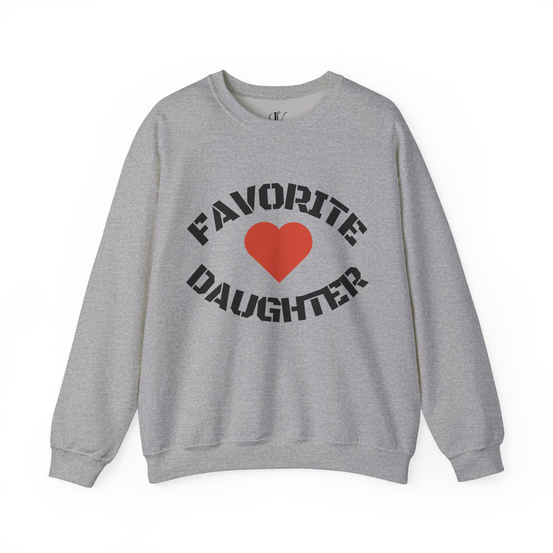 Favorite Daughter Sweatshirt Sweatshirt Printify S Sport Grey