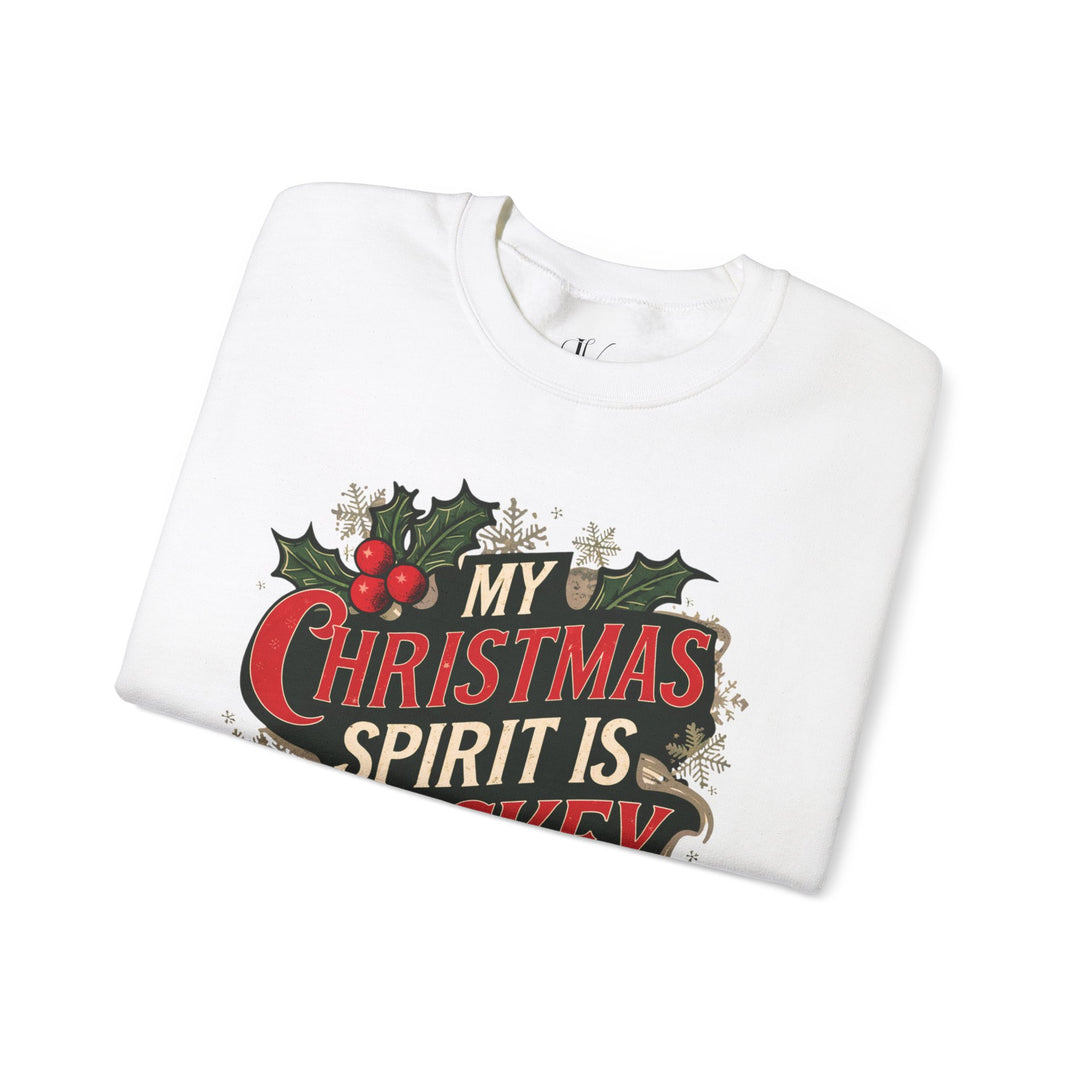 Christmas Humor Crewneck Sweatshirt Sweatshirt Printify