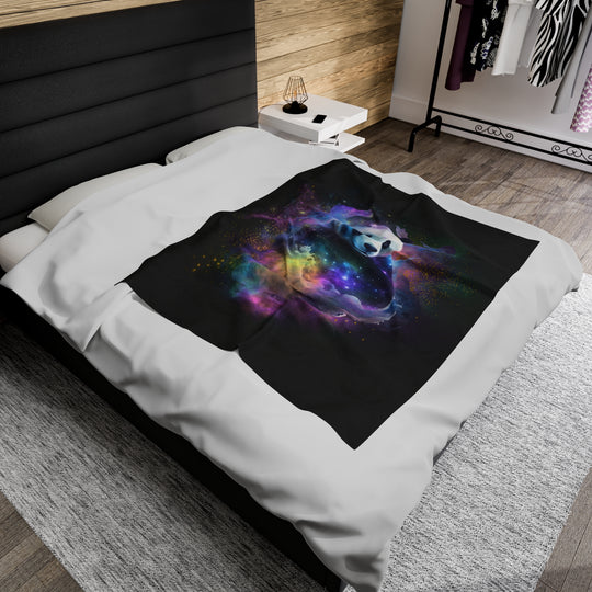 Plush Blanket - Space Panda