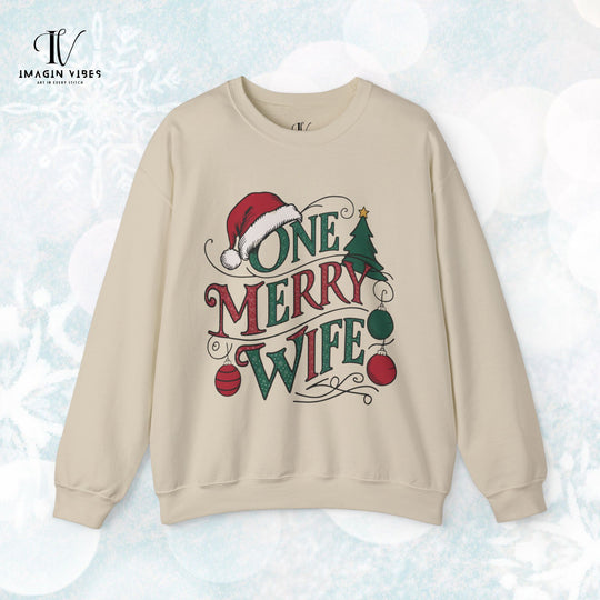 One Merry Wife Christmas Sweatshirt