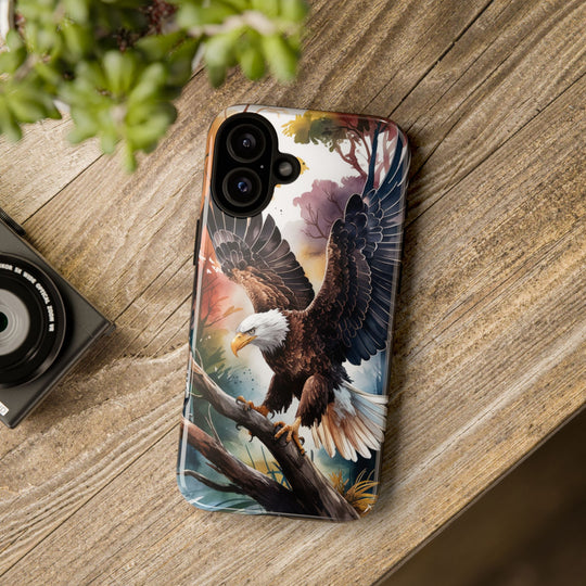 Eagle Tough Cases - Majestic Bald Eagle Patriotic Phone Case Printify