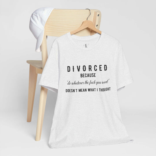 Imagin Vibes: Funny Divorce Party Shirt T-Shirt Ash XS 