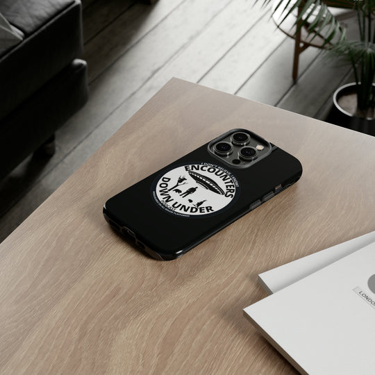 Encounters Down Under Podcast Tough Cases - Protect Your Tech with Podcast Swag Phone Case   