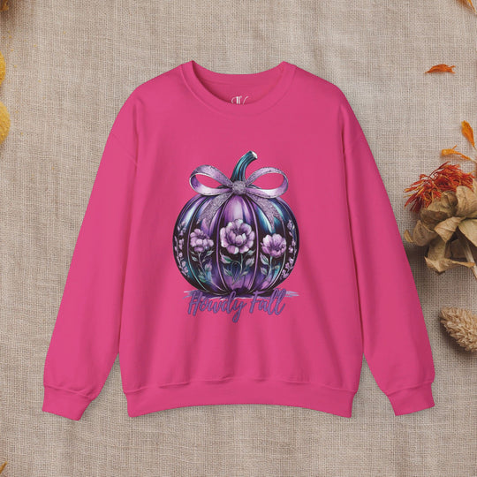 Howdy Fall: Coquette Pumpkin Sweatshirt