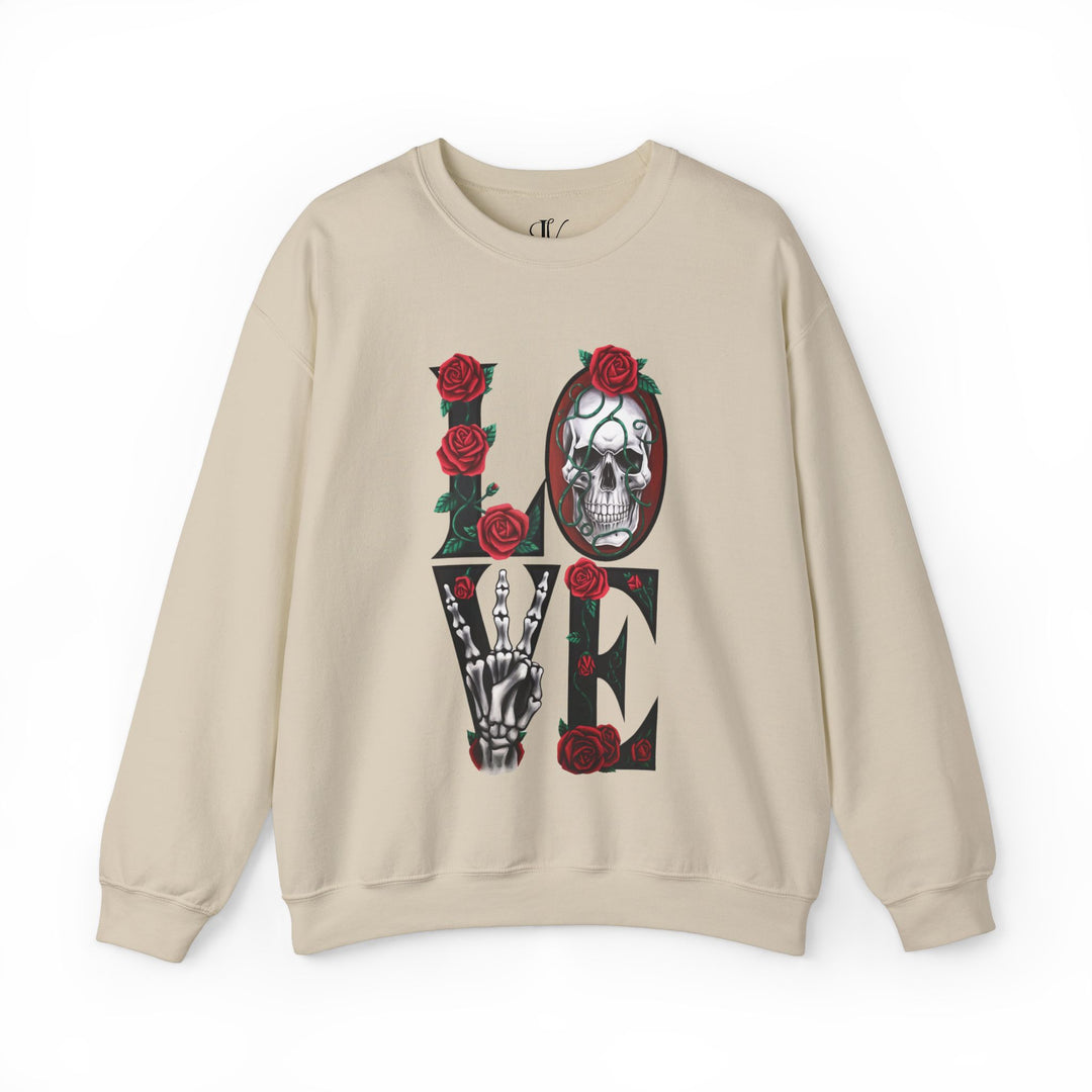 Love, Roses & Bones: Halloween Sweatshirt