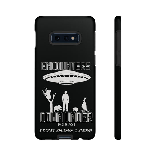 Encounters Down Under Podcast Tough Cases - Protect Your Tech Phone Case Samsung Galaxy S10E Matte 