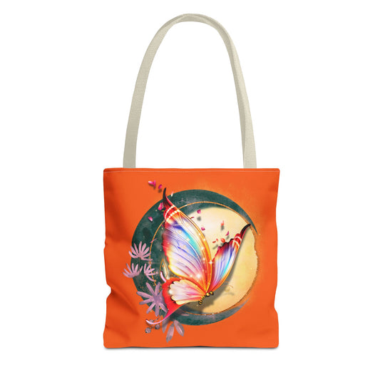 Butterfly Tote Bag - Nature-Inspired Bags Printify 13" × 13'' Beige