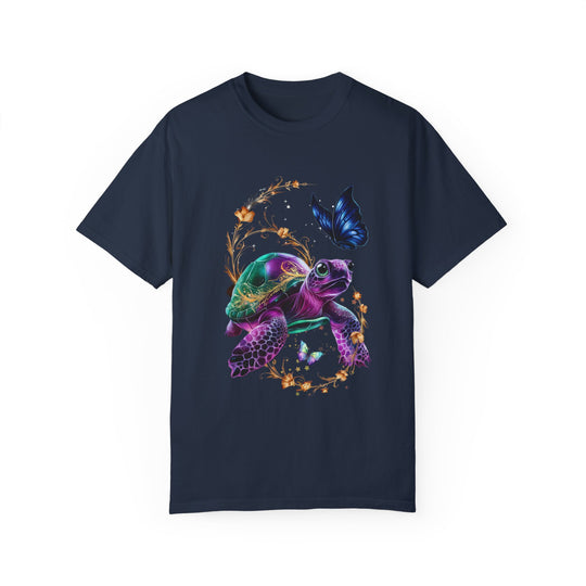 Turtle Dream Unisex T-shirt T-Shirt Printify Navy S