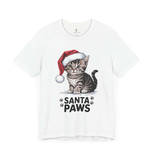 Santa Paws Tee T-Shirt Printify White XS