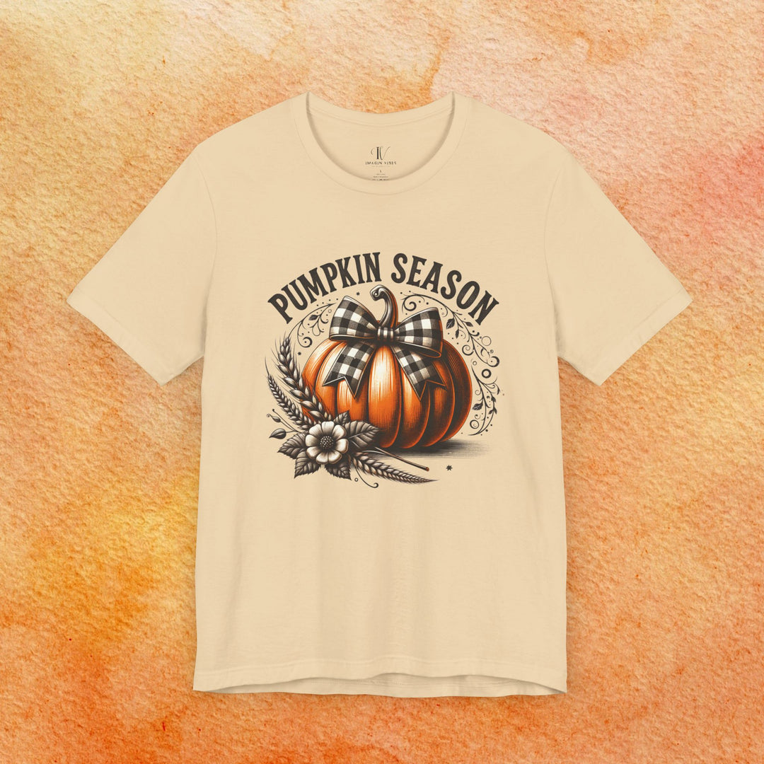 Pumpkin Season: Coquette Fall T-Shirt