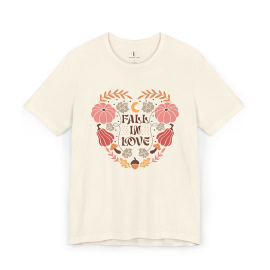 Fall in Love: Autumn Boho T-Shirt