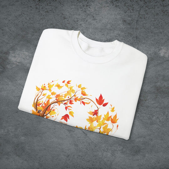 ImaginVibes: Autumn Calling: Embrace the Fall Vibes Sweatshirt Sweatshirt   