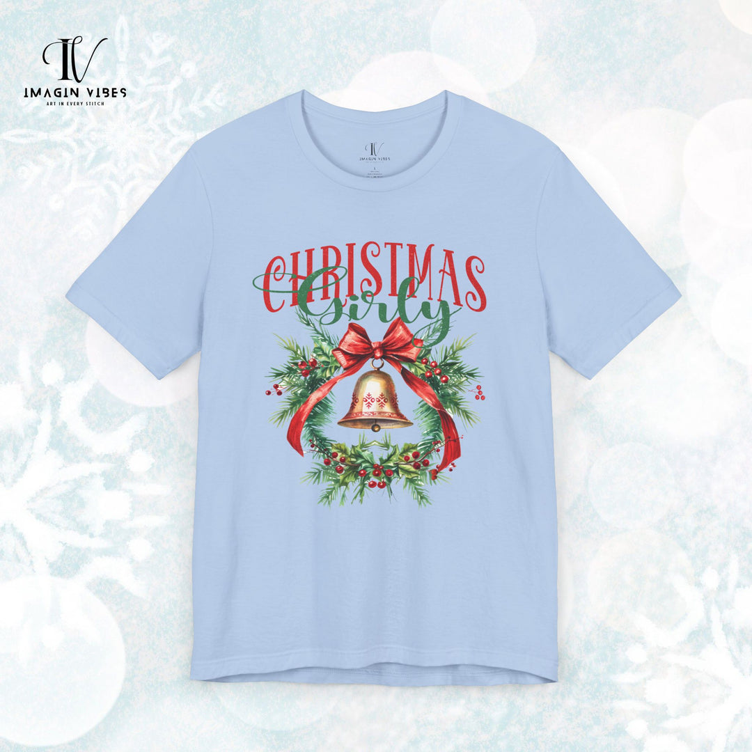 Christmas Girly Bow Tee