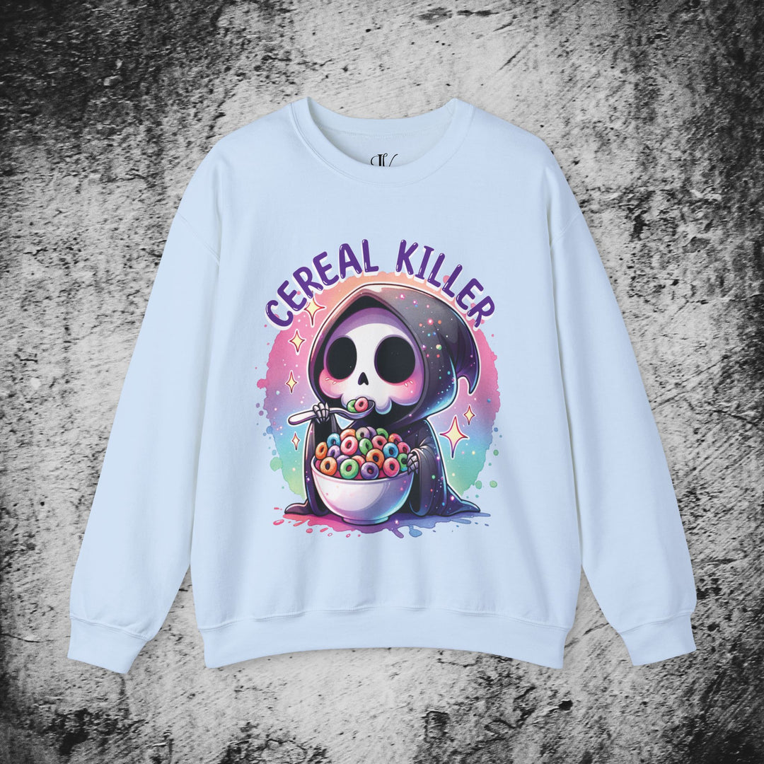 Cereal Killer Reaper: Vintage Halloween Sweatshirt