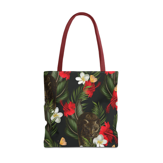 Jungle Vibes Tote Bag Bags Printify 18" × 18'' Red