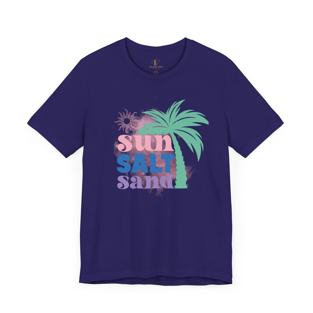 Summer Vibes Tee T-Shirt Printify Team Navy XS