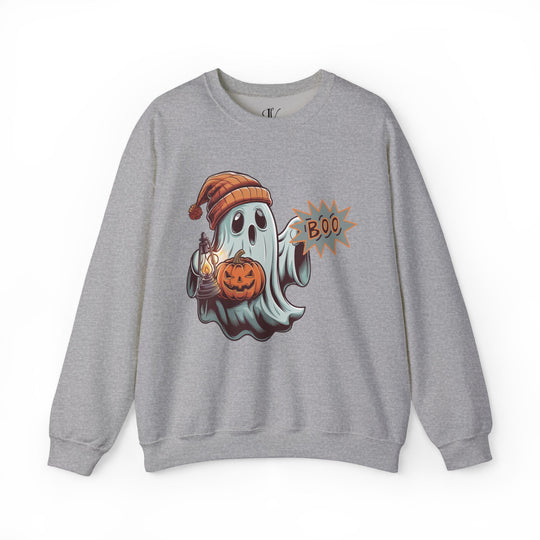 Boo! Cute Ghost Halloween Sweatshirt